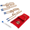 Sock Hoop for Embroidery Machine | Sock Hoop Set for Embroidering Designs on Any Machine. Embroidery Accessories and Supplies with Universal Compatibility. Makes Embroidering Socks Easy - 4 Pack