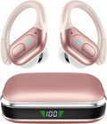 HILDCROA Wireless Earbuds, Sports Bluetooth Headphones, Running Headphones | 75Hrs Playtime Ear Buds with LED Power Display, Noise Canceling Headset, IPX7 Waterproof Earphones for Gym/Running/Workout