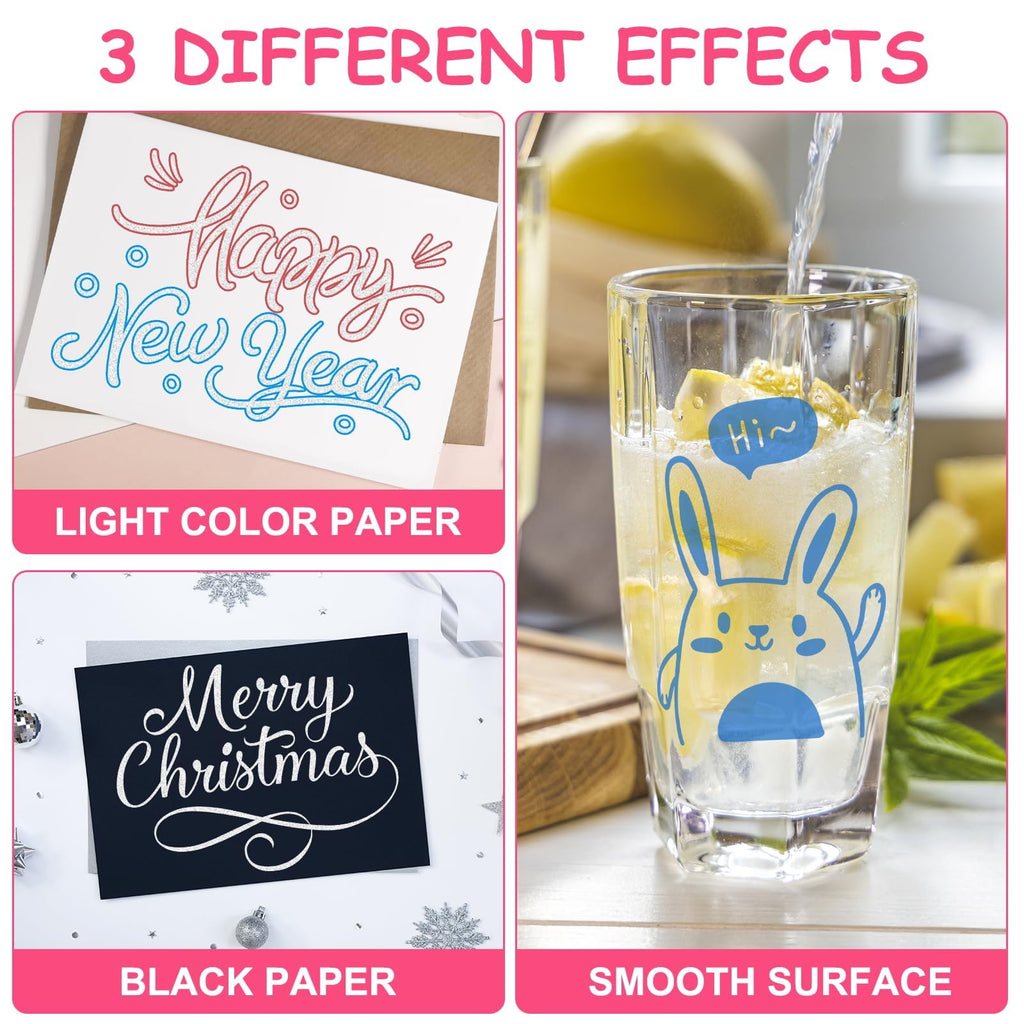 Muchcute Outline Markers Glitter Pens,12 Shimmer Toy Tween Teen Girl Gifts | Trendy Stuff Art Supplies Kids 6-8 9-12 10-12, Arts Crafts Kids Ages 8-12 Year Old Birthday Gifts, Cute Fun Crafts Girls 8-12