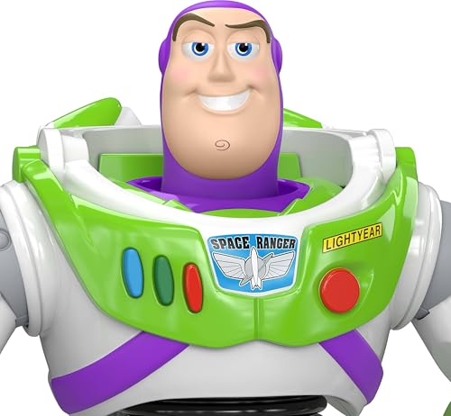 ​Mattel Disney and Pixar Toy Story 5 Buzz Lightyear Action Figure | 7-inch Playscale, 1 Key Character, 8+ Posable Joints, Movie-Accurate Design