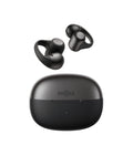 SHOKZ OpenDots 2 Open-Ear Clip-On Earbuds, Black, Dolby Audio, 3 Mics | Rich bass with Dolby Audio; 3-mic clear calls; 40H listening; IP57; Bluetooth 6.1; Travel/City walk/Commuting/Yoga/Pilates