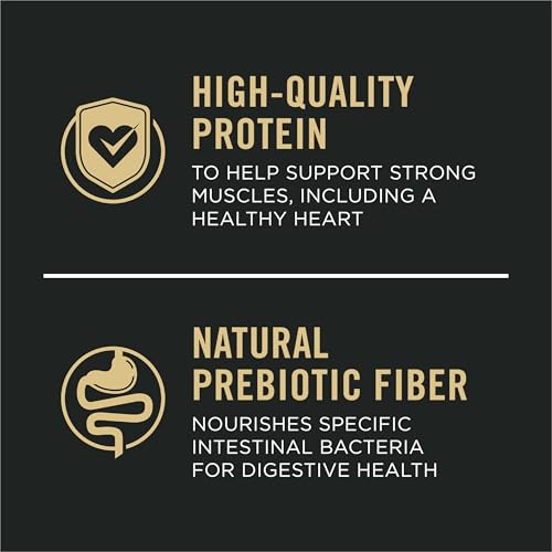 Purina Pro Plan Complete Essentials Chicken & Rice Dry Dog Food, 35 lb Bag | Shredded Blend crunchy kibble with tender pieces, real chicken as the first ingredient, live probiotics for digestive health