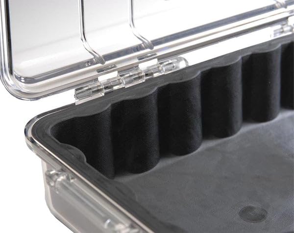 Pelican 1010 Micro Case (Black/Clear)