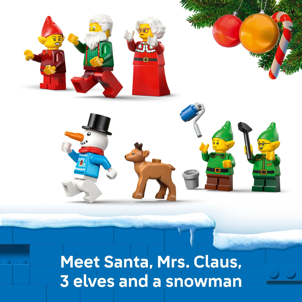 LEGO City Advent Calendar 2026 60510 | Christmas Advent Calendar for Kids, Building Toy, Boys & Girls, Ages 5+, Holiday Family Activity, 6 Minifigures, 252 pieces