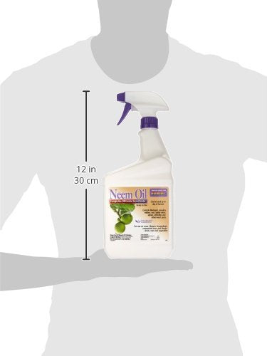 Bonide Captain Jack's Neem Oil, 32 oz Ready-to-Use Spray | Multi-Purpose Fungicide, Insecticide and Miticide, For Plants, For Organic Gardening