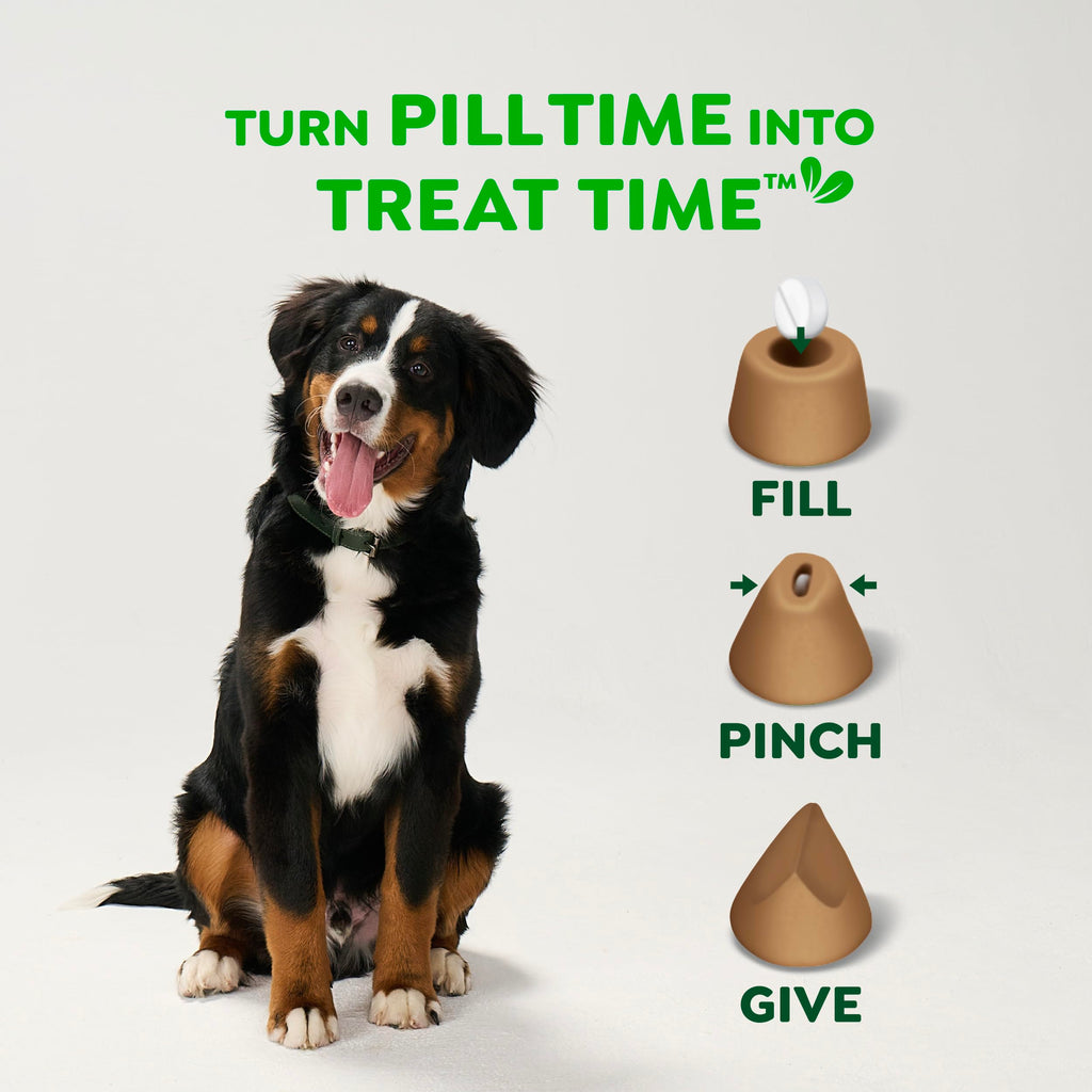 Greenies Pill Pockets Small Dog Treats, Chicken Flavor, 3.2 oz | Vet-recommended, masks pill smell & taste, easy pinch-close design, stress-free medicating, tablet size, 3.2 oz. Pouch