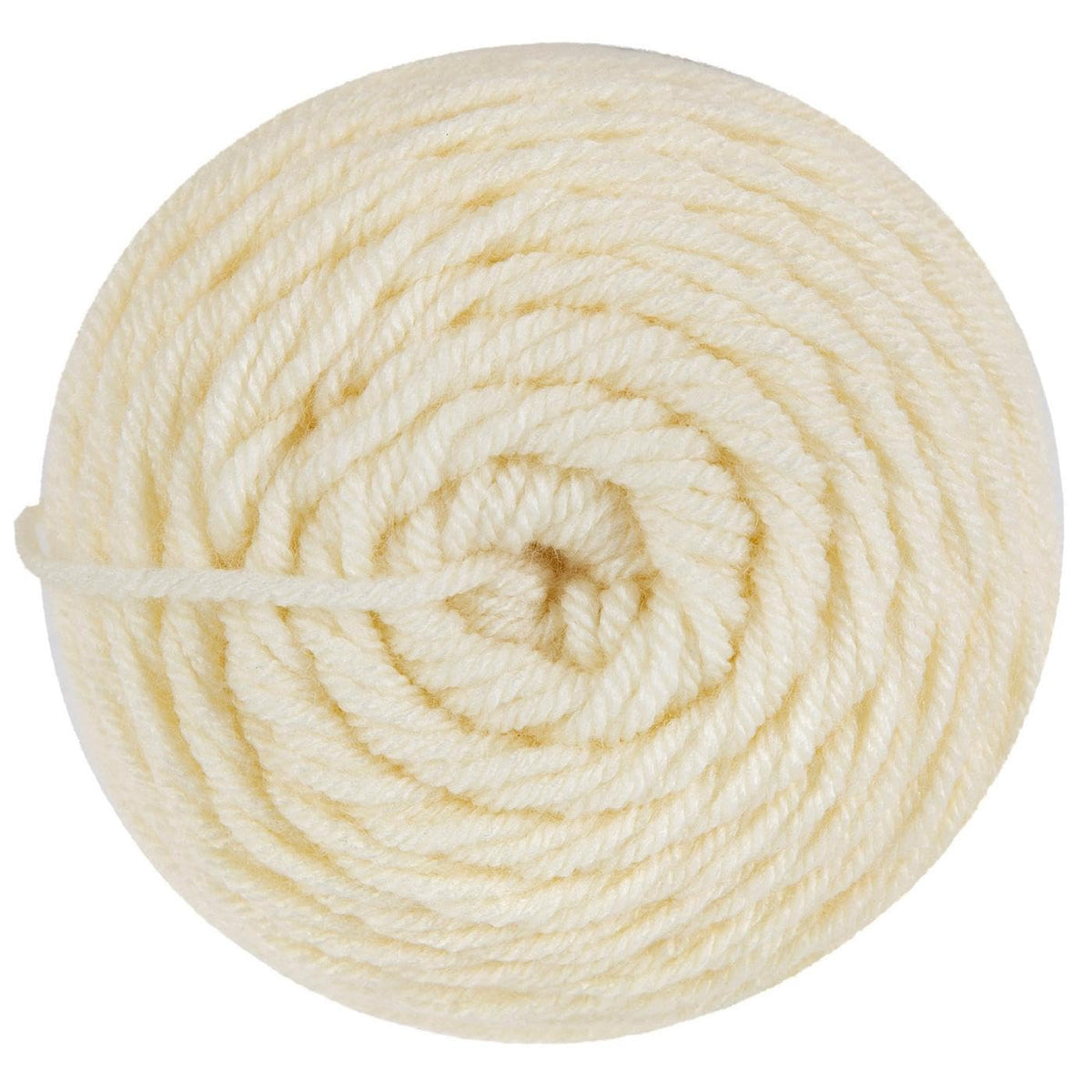 Hobby Lobby I Love This Yarn, 100% Acrylic, Ivory, Set of 2 | 4 Medium Weight, 355 Yards Per Skein, For Crocheting & Knitting