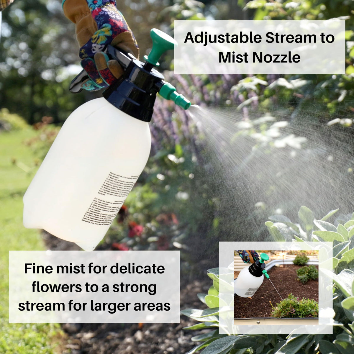 Flo-Master by Hudson Half-Gallon Home and Garden Handheld Sprayer