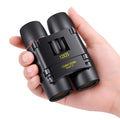 POLDR 12X25 Small Pocket Binoculars Compact for Adults | Mini Portable, Easy Focus, Crystal Clarity for Bird Watching, Concert, Opera, Cruise, Travel, Hiking