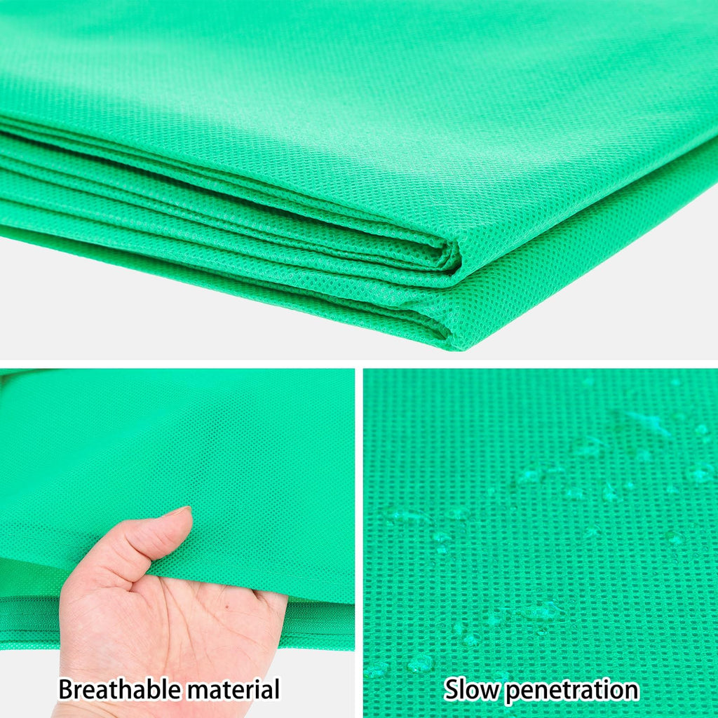Homimp Plant Covers Freeze Protection, 4 Pack Frost Covers with Zipper Drawstring (31.5" x 47.3") Plant Protection Cover Bags for Outdoor Winter Frost Cold Weather Shrubs Trees Jacket Covers(Green)
