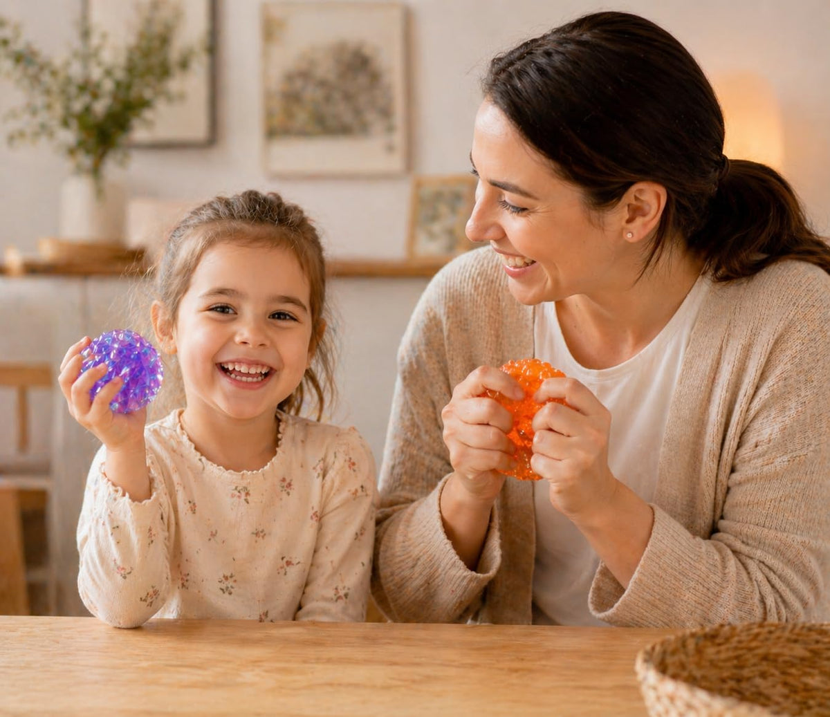 J’Adore 3 Pack Squishy Toys for Kids, Sensory Stress Relief Toys Set, Fun Cube, Gum Droppable & Spiky Orb, Soft Squeeze Fidget Toys for Toddlers Ages 3+, Party Favors & Gifts