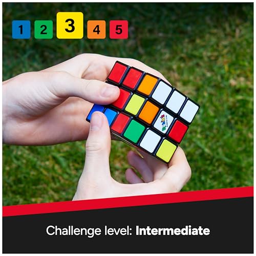 Rubik's Cube The Original 3x3 Puzzle Cube & Brain Teaser Fidget Toy | The World's Best-Known Puzzle, An Iconic STEM Toy That Enhances Spatial Awareness & Algorithmic Thinking Skills, Ages 8+
