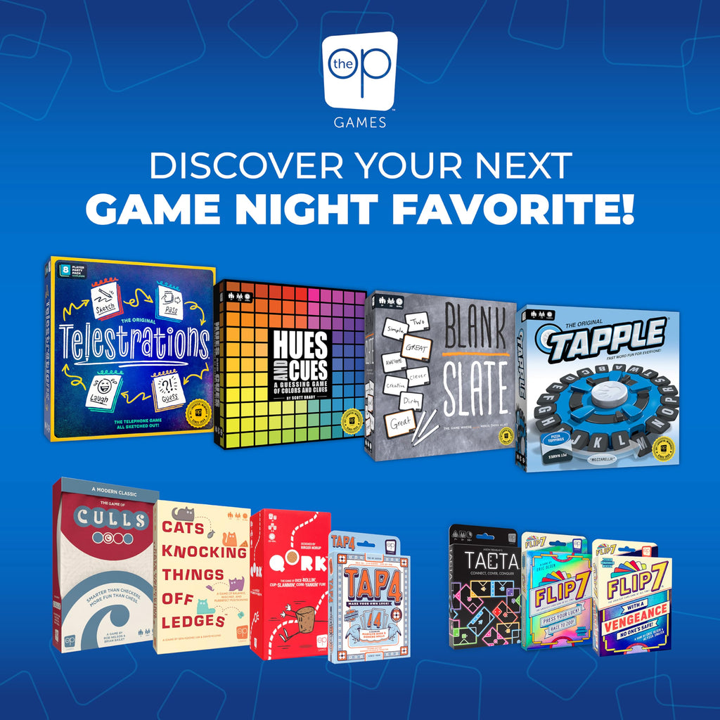 USAOPOLY Flip 7 Card Game, The Ultimate Blend of Press Your Luck Strategy | Fast-Paced Addictive Card Game, Quick to Learn & Easy to Teach, 3+ Players, Ages 8+