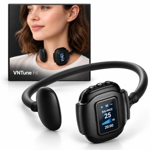 Neck Fit Wellness Wearable Device – 6 Modes for Rest, Stress Balance, Clarity & Ease – App-Free & Subscription-Free, Non-Metal Contact Design