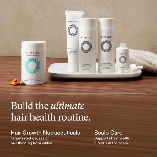 Nutrafol Women's Balance Hair Growth Supplements, Age 45+, 1-Month Bottle | #1 Dermatologist-Recommended Hair Growth Supplement Brand, Clinically Tested for Visibly Thicker Hair and Scalp Coverage