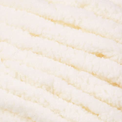 Bernat Baby Blanket Big Ball Vanilla | #6 Super Bulky Yarn, 100% Polyester, Soft Baby Blanket Yarn for Crochet, Knitting & Crafts, 220yds, 300g/10.5oz, 1 Pack