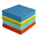 AIDEA Microfibre Cleaning Cloth Lint Free Washable Pack of 8 30x30cm | Multifunctional Reusable Cleaning Cloths, Streak Free Washable Cloth Duster for House, Kitchen, Car, Motorbike, Windows
