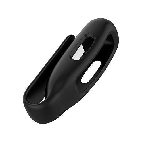 FitTurn for Fitbit Inspire 3/Inspire 2 HR/Inspire 2/ACE 3 Clip Steel Clip Holder for Inspire 2 HR Colorful Portable Replacement Accessory Clip Clasp Strap Band for Inspire 3 Smartwatch (Black)