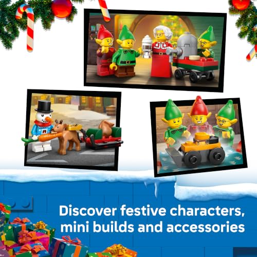 LEGO City Advent Calendar 2026 60510 | Christmas Advent Calendar for Kids, Building Toy, Boys & Girls, Ages 5+, Holiday Family Activity, 6 Minifigures, 252 pieces