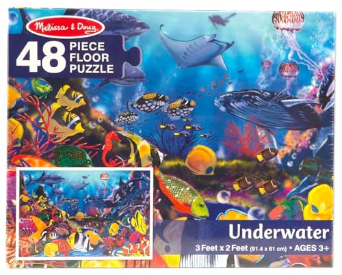 Melissa & Doug Underwater Floor Puzzle - 48 Pieces