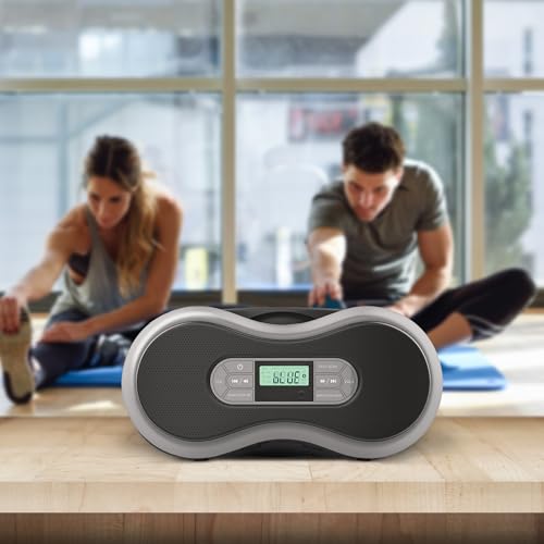 Core Innovations Portable Bluetooth CD Boombox with Digital FM Radio