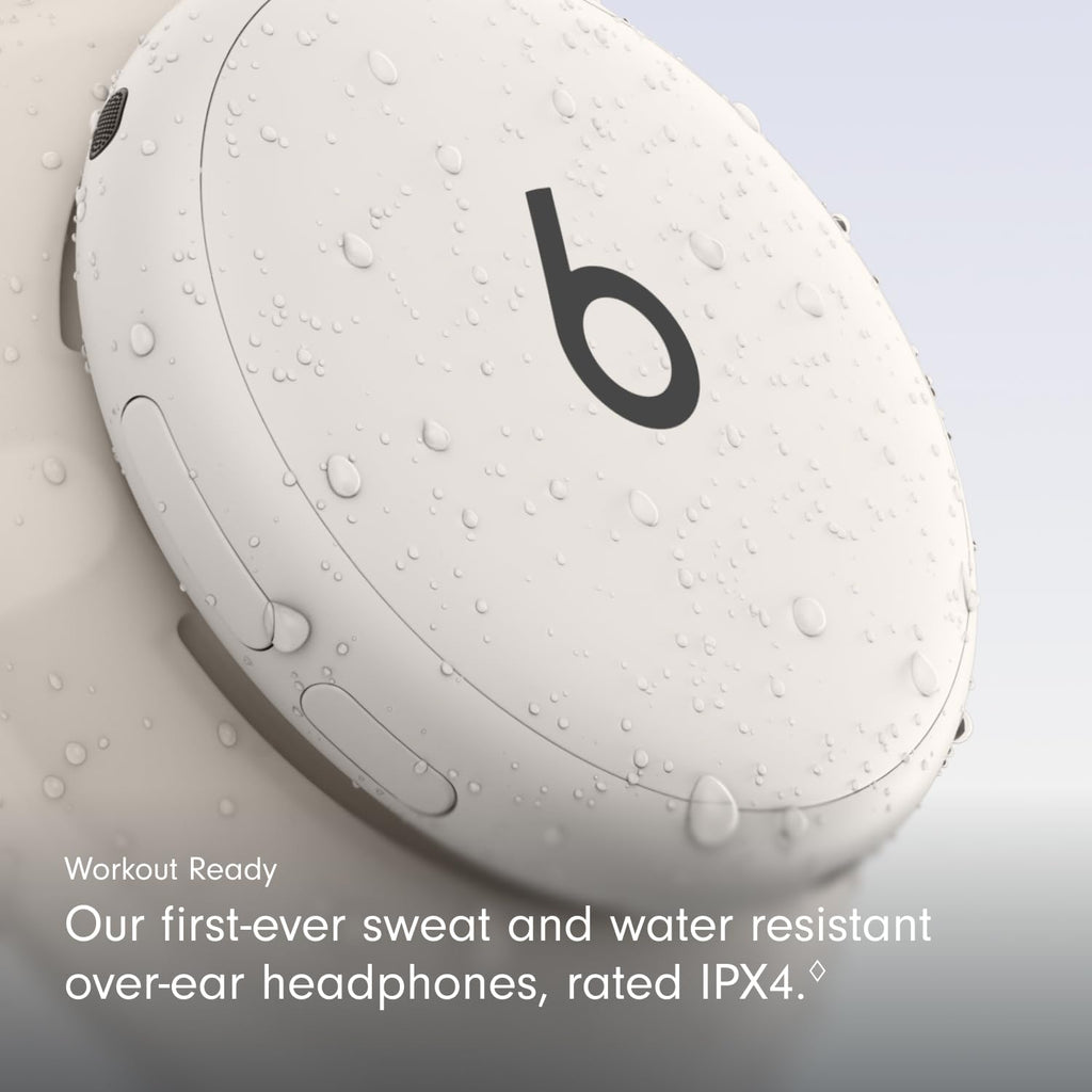 Beats 360 — Over-Ear Headphones with Interchangeable Cushions, Sweat & Water Resistance and Noise Cancellation — Cloud with Cloud Performance Knit Cushions