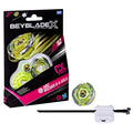Bey Blade X Arc Wizard R 4-55LO CX Starter Pack Set, Stamina Type Top and Launcher; Authentic Takara Tomy Battle Tops Games, Toys for Boys and Girls 8+
