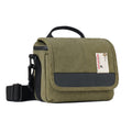 Besnfoto Camera Bag Small Crossbody Camera Shoulder Purse Compact Case | Retro Vintage Canvas Waterproof Sling Shockproof Photography Pouch Insert with Shoulder Strap for DSLR Mirrorless Women Men