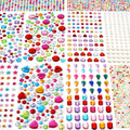 MYDBUYSOME 2774pcs Gem Stickers Jewels for Crafts, Adhesive Gems Rhinestone | Stick on Gems Acrylic Bedazzling Glitter Bling Heart Stickers Craft Supplies