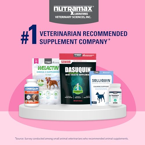 Nutramax Proviable Probiotics for Dogs & Cats, Sprinkle Capsules, 30ct | Probiotics for Cats and Dogs, Plus Prebiotics, Daily Gut Health Support Supplement, Multiple Strains, Sprinkle on Food
