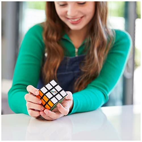 Rubik's Cube The Original 3x3 Puzzle Cube & Brain Teaser Fidget Toy | The World's Best-Known Puzzle, An Iconic STEM Toy That Enhances Spatial Awareness & Algorithmic Thinking Skills, Ages 8+