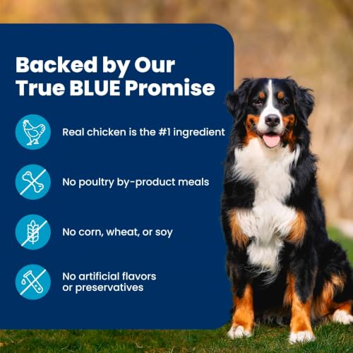 Blue Buffalo Life Protection Formula Chicken Adult Dry Dog Food, 5 lb | Real Chicken #1 Ingredient, Supports Immunity with Antioxidant-Rich LifeSource Bits, Promotes Healthy Muscle Development