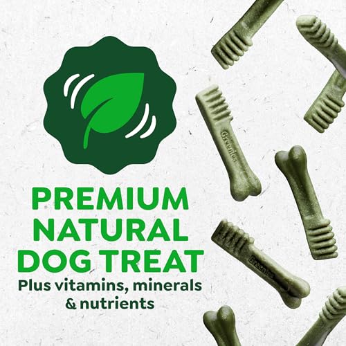Greenies Large Natural Dental Dog Treats, Original Flavor, 24 Count | Veterinarian-recommended, supports oral health & freshens breath, clean to gumline, for dogs 50-100 lbs, chicken flavor