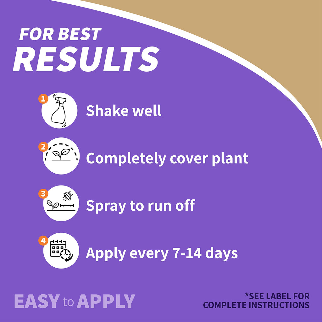 Bonide Captain Jack's Neem Oil, 32 oz Ready-to-Use Spray | Multi-Purpose Fungicide, Insecticide and Miticide, For Plants, For Organic Gardening