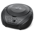 Gueray CD Player Portable Boombox Radio CD Players with Dual Speakers | Bulit-in FM Radio AUX Input Support Headphones Playlist Mode PROG Playback for Outdoor Indoor Audiobooks