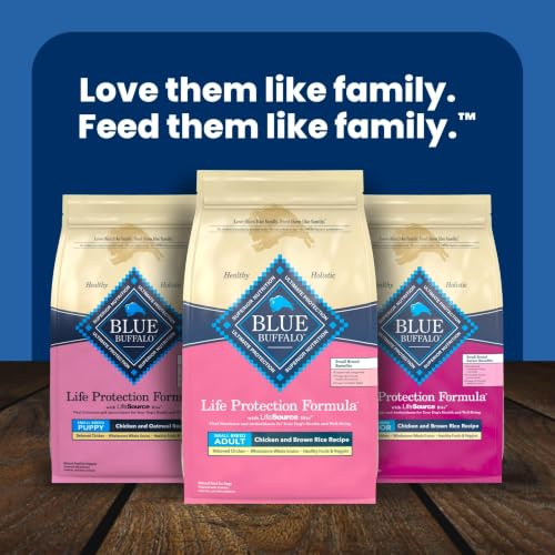 Blue Buffalo Life Protection Formula Chicken Small Breed Dry Dog Food, 5 lb | Real Chicken #1 Ingredient, Antioxidant-Rich LifeSource Bits, Supports Higher Energy Needs, Formulated for Small Breed Dogs