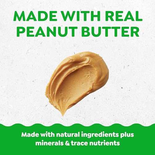 Greenies Pill Pockets Large Size Dog Treats, Peanut Butter, 7.9 oz | Vet-recommended, masks pill smell & taste, moldable texture, capsule size, natural ingredients, no fillers, 7.9 oz. pouch