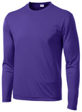 Men's Long Sleeve Moisture Wicking Athletic Shirts, Dry Fit Long Sleeve UV Protection Shirts Men for Workout, Running, Hiking