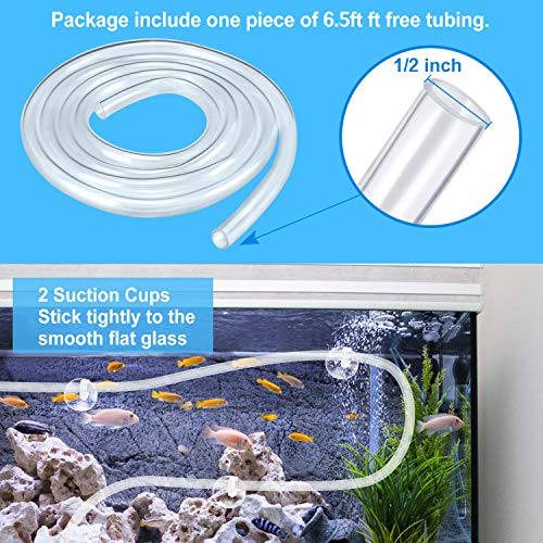 CWKJ 400GPH Submersible Fountain Water Pump with 6.5ft Tubing | 25W,1500L/H Ultra Quiet Outdoor Fountain Pump with 6.56ft High Lift, 6.5ft Power Cord, 3 Nozzles for Aquarium, Pond, Pool