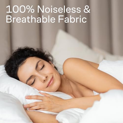 Ultra Soft Pillow Protectors with Zipper - Standard Size - Set of 4 - White | 100% Protection Against Stains, Dust & Dirt, Breathable Pillow Covers, Machine Washable