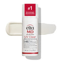 EltaMD UV Clear Face Sunscreen with Zinc Oxide, Oil-Free, SPF 46 and SPF 50 | Calms and Protects Acne-Prone Skin and Rosacea, No White Cast, Dermatologist Recommended, Available in Three Tints and Sizes