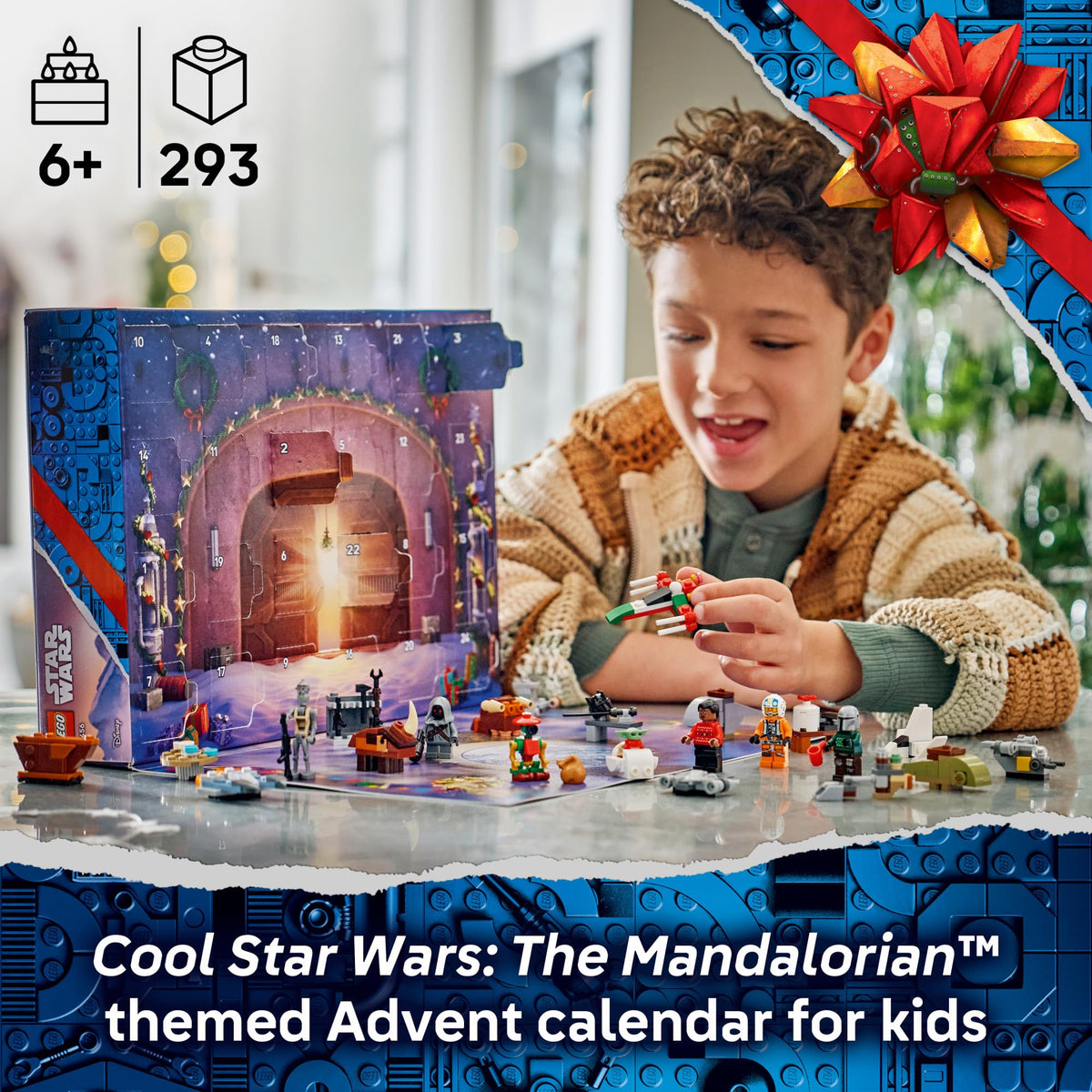 LEGO Star Wars Advent Calendar 2026 75456 | Christmas Advent Calendar for Kids, Building Toy, Boys & Girls, Ages 6+, Festive Star Wars Minifigures, 293 pieces