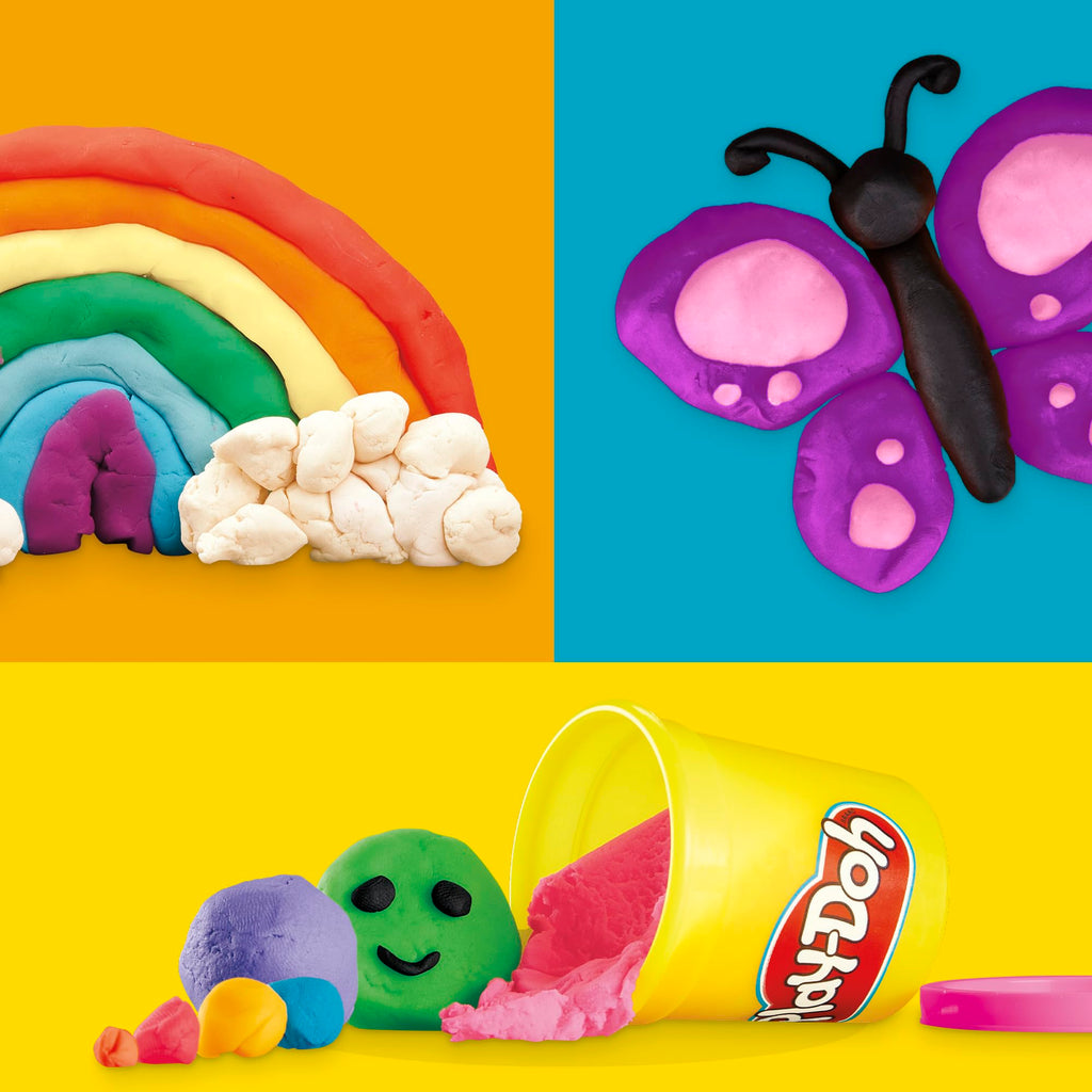 Play-Doh Jewel Colors Bulk 12-Pack of 4-Ounce Cans | Back to School, Prizes & Party Favors, Kids Arts & Crafts, Preschool Toys, Ages 2+ (Amazon Exclusive)