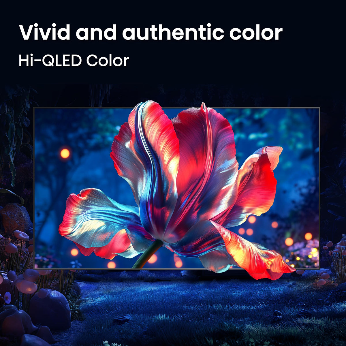 Hisense 65" Class E6SR Series Hi-QLED 4K UHD Smart Roku TV (65E6SR, 2026 Model) - Dolby Vision, Game Mode Plus, VRR, ALLM, DTS Virtual:X, Apple AirPlay, Compatible with Alexa and Google Assistant