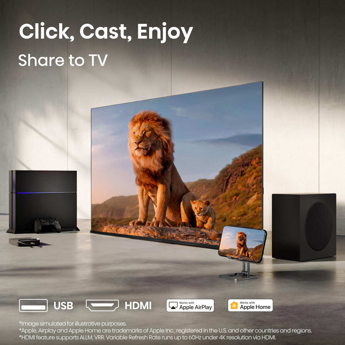 Hisense 65" Class E6SR Series Hi-QLED 4K UHD Smart Roku TV (65E6SR, 2026 Model) - Dolby Vision, Game Mode Plus, VRR, ALLM, DTS Virtual:X, Apple AirPlay, Compatible with Alexa and Google Assistant