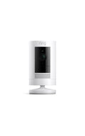 Ring Outdoor Cam (Stick Up Cam), Weather-Resistant Home or Business HD Security Camera, Live View, Color Night Vision, Two-Way Talk, Motion Alerts, Works with Alexa, White