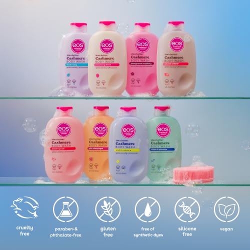 eos Cashmere Body Wash- Vanilla Cashmere, Creamy Gel with Shea Butter, 16 fl oz