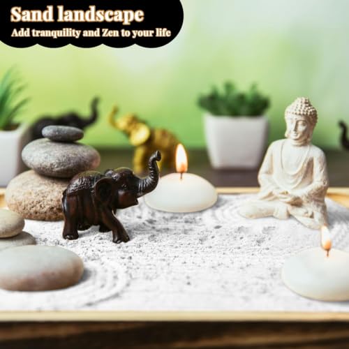 RAINFLOW 15oz Fine White Sand - Quartz Sand for Crafts & Decor | Decorative Sand for Aquarium Tank, Wedding Unity Ceremony, Zen Garden, Vase Filler & Incense Burner & Substrate