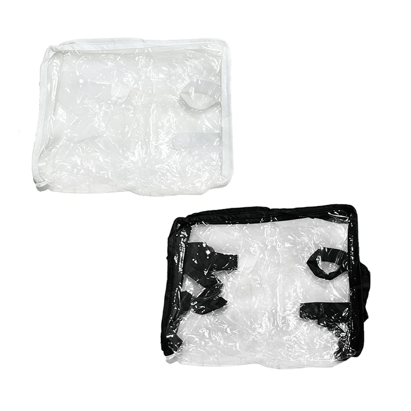 Large Clear Thick Plastic Storage Bag with a zipper
