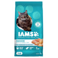 IAMS Proactive Health Indoor Dry Cat Food, Chicken & Turkey, 7 lb | Vet-recommended, Real Chicken #1 Ingredient, Proprietary Fiber Blend, Prebiotics for Healthy Digestion, Hairball Control